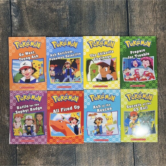 Pokémon Series Adventure Collection by Staff Scholastic (2018), 8 Book Set! - Picture 9 of 10